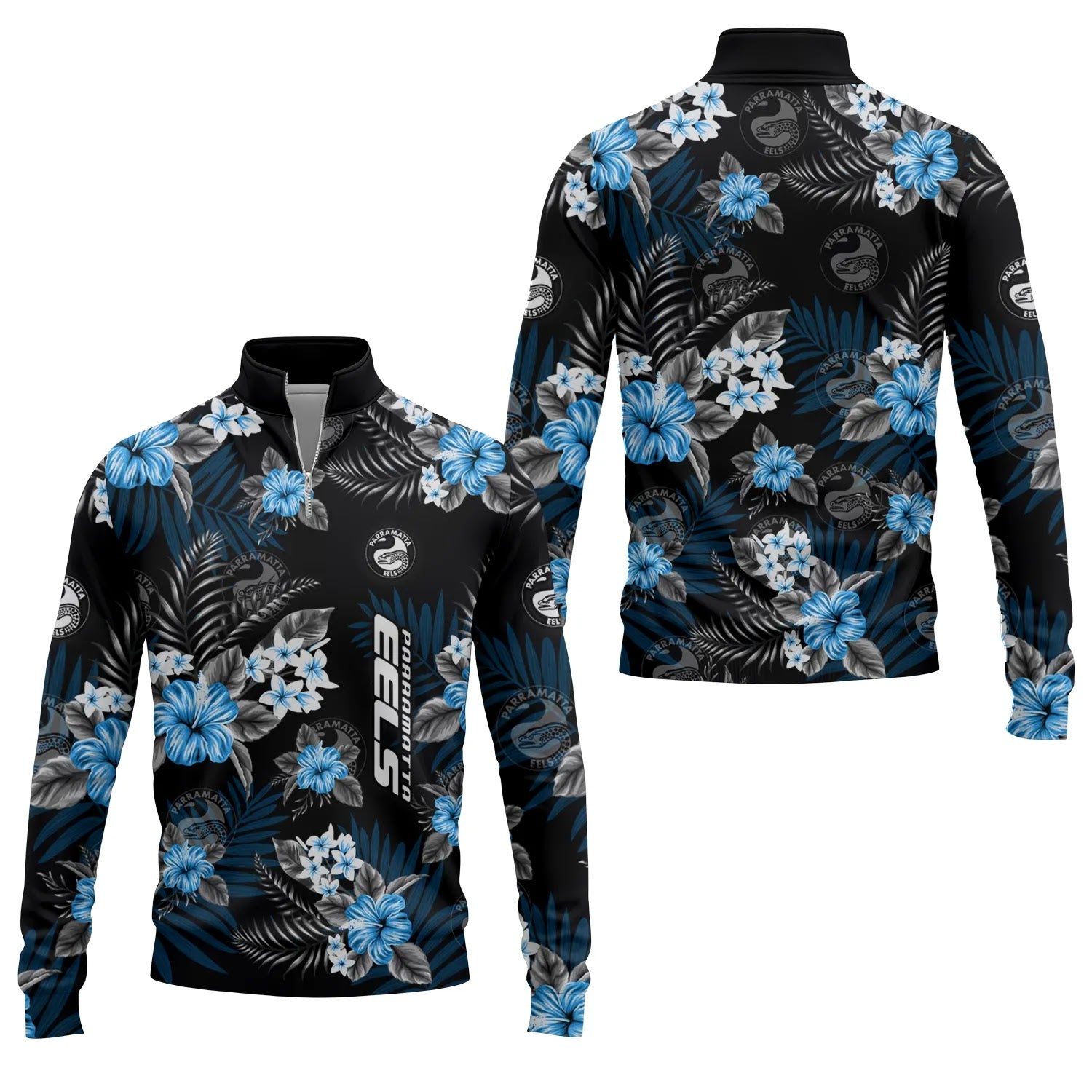 Parramatta Eels Quarter-zip Pullover SC054