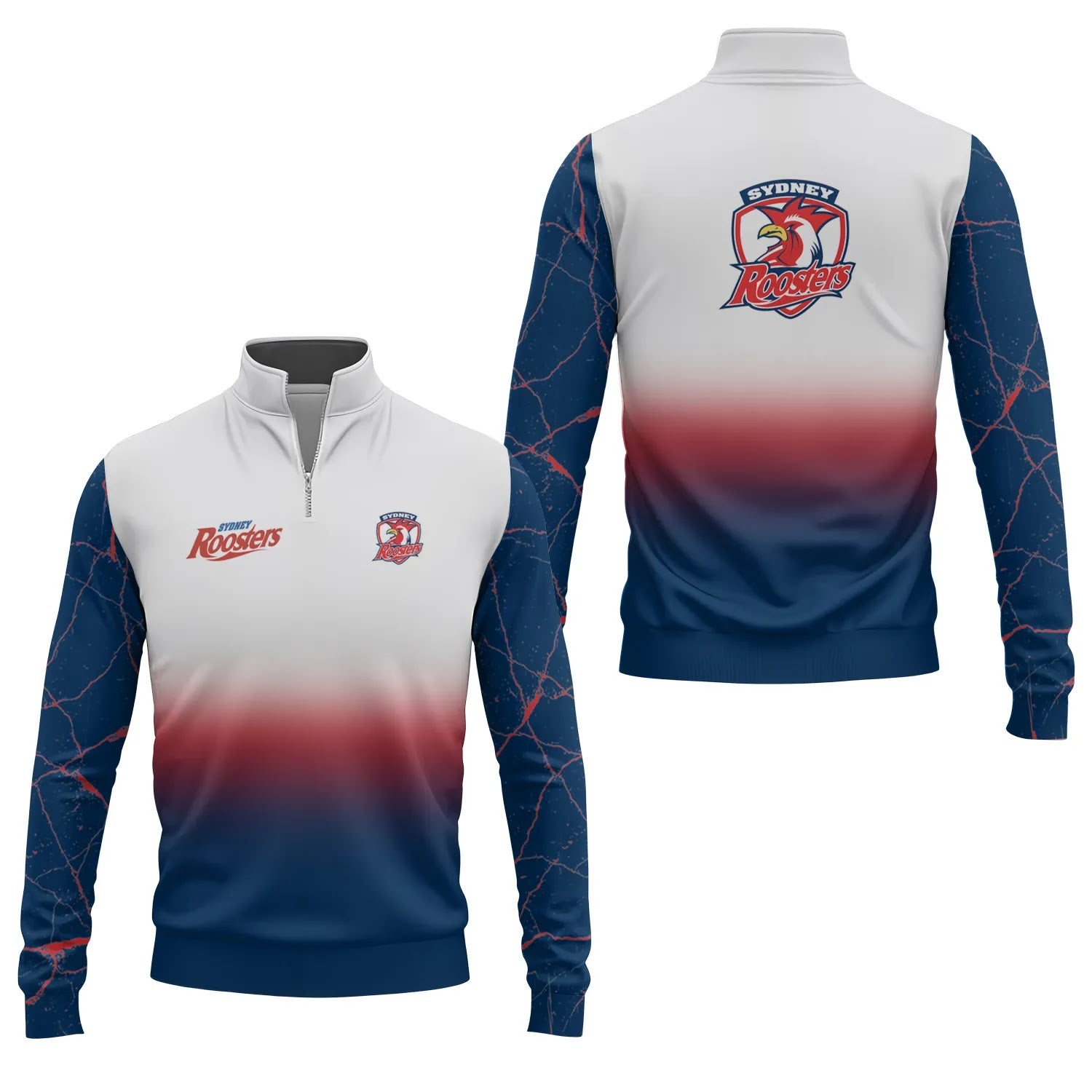 Sydney Roosters Quarter-zip Pullover SC120