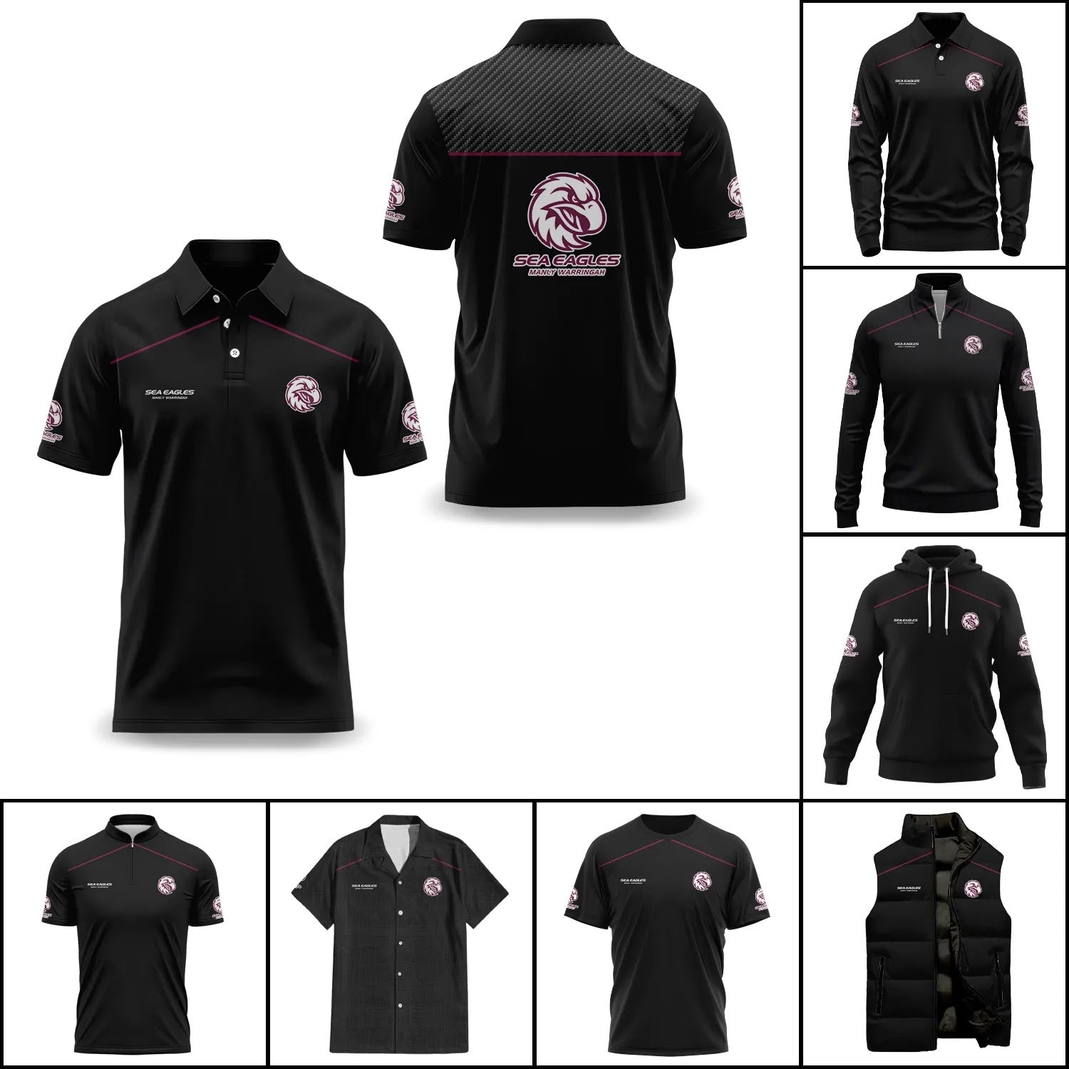 Manly Warringah Sea Eagles Apparels SC004