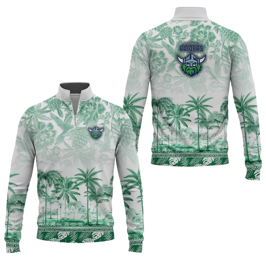 Canberra Raiders Quarter-zip Pullover SC045