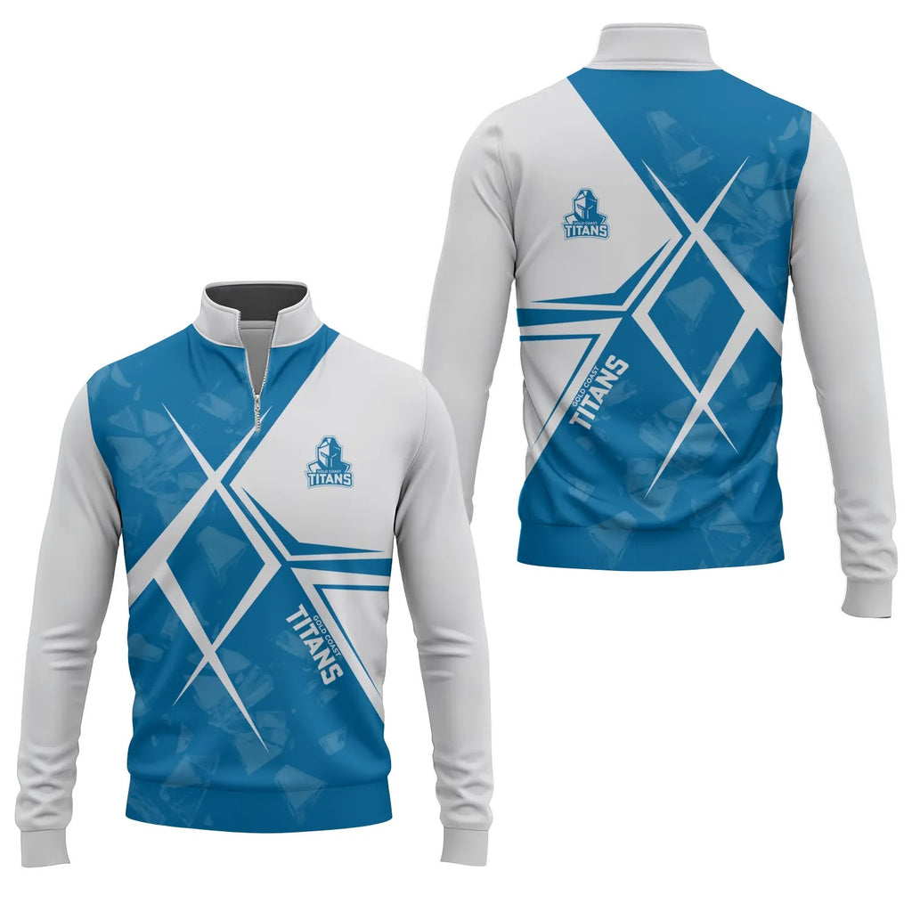 Gold Coast Titans Quarter-zip Pullover SC060