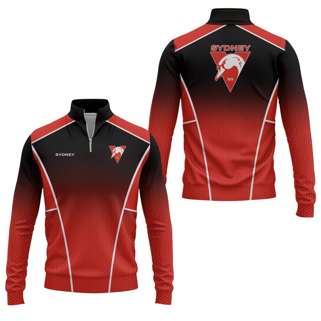 Sydney Swans Quarter-zip Pullover SC019
