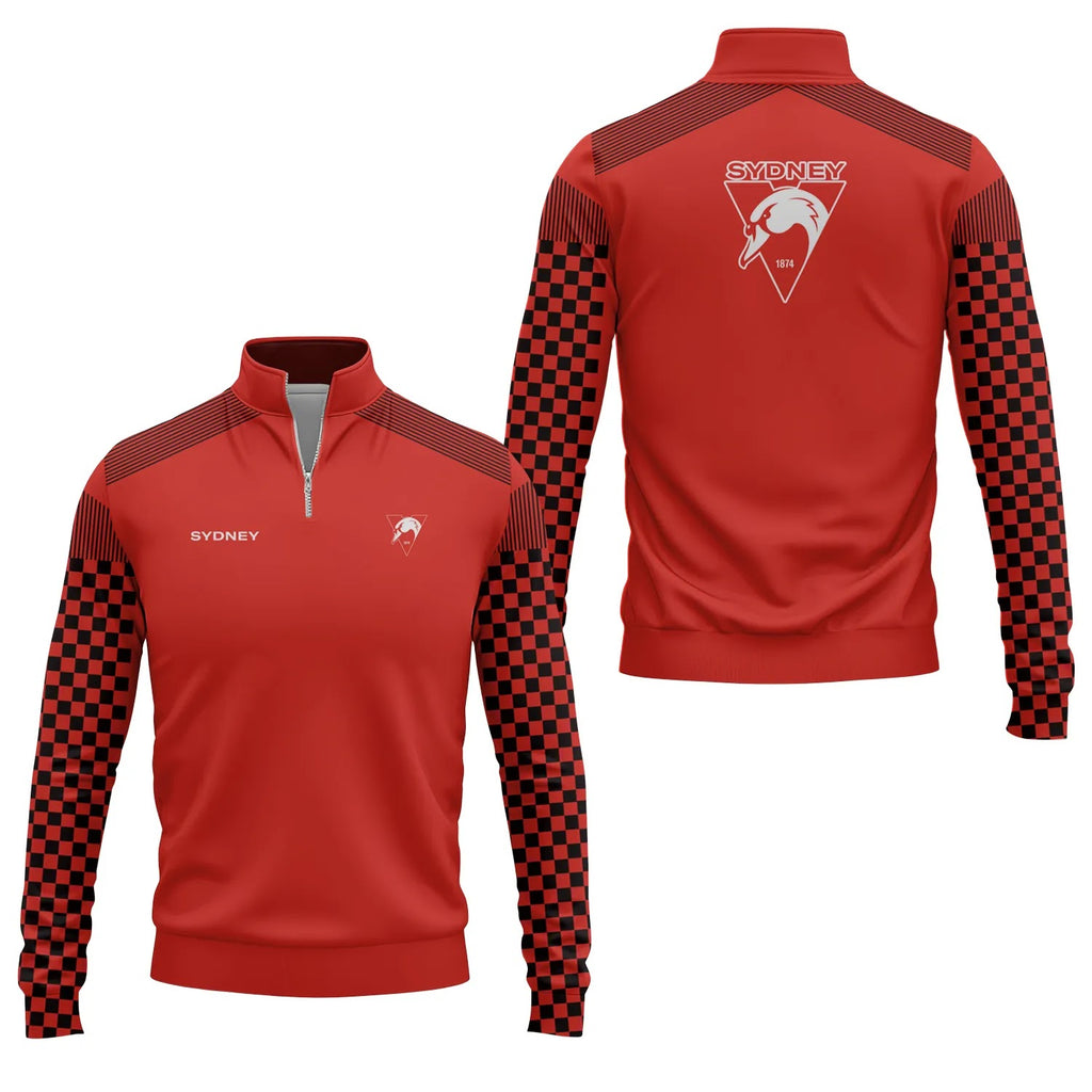 Sydney Swans Quarter-zip Pullover SC057