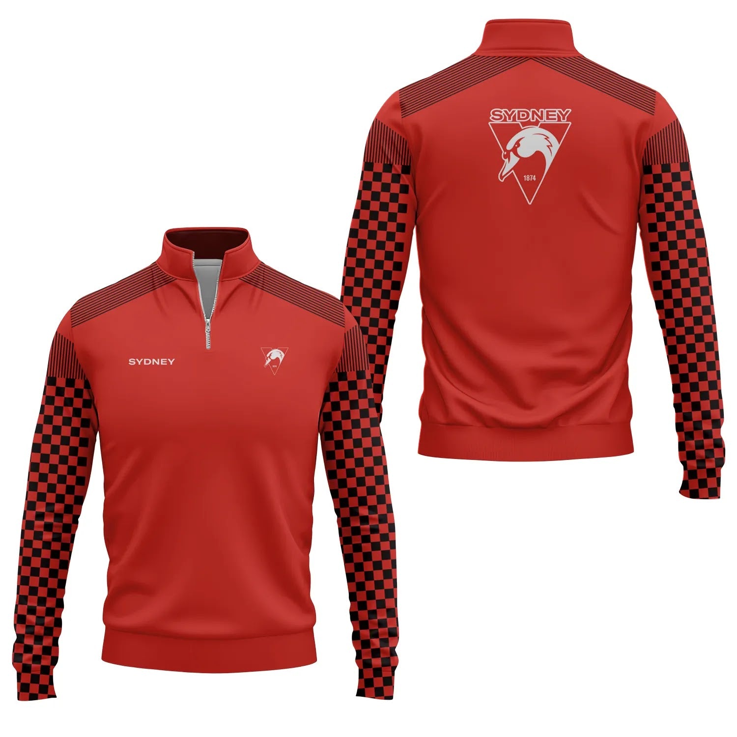 Sydney Swans Quarter-zip Pullover SC057