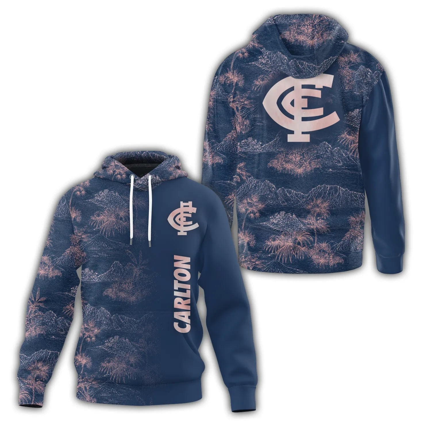 Carlton Blues Hoodie SHW007