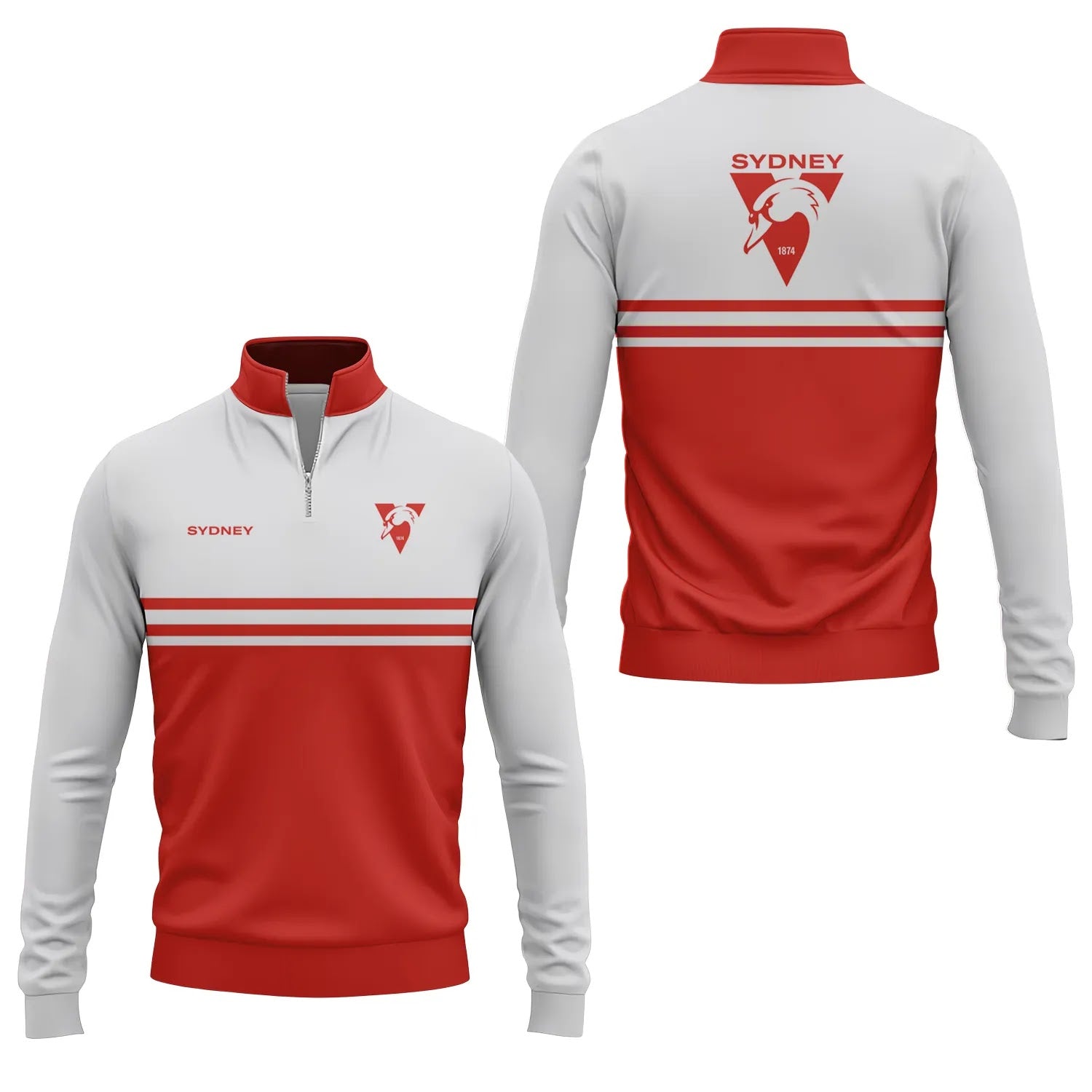Sydney Swans Quarter-zip Pullover SC015