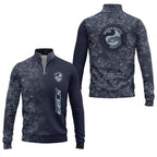Parramatta Eels Quarter-zip Pullover SHW006