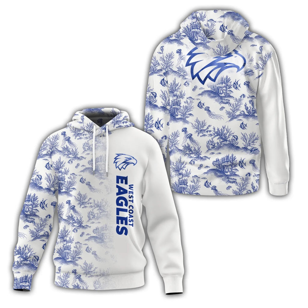 West Coast Eagles Hoodie SHW009