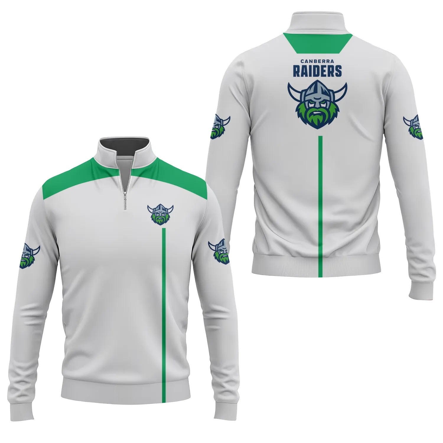 Canberra Raiders Quarter-zip Pullover SC021