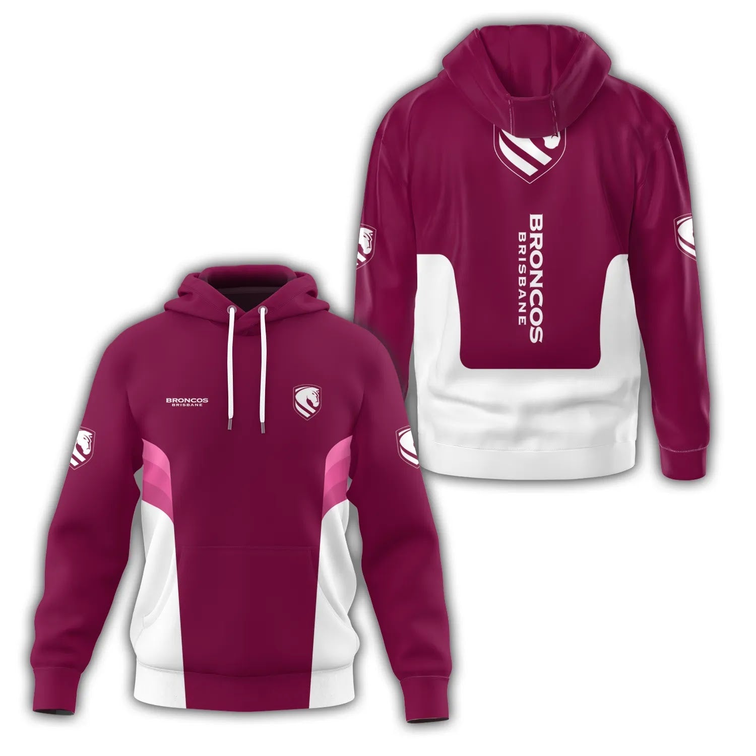 Brisbane Broncos Hoodie SC043