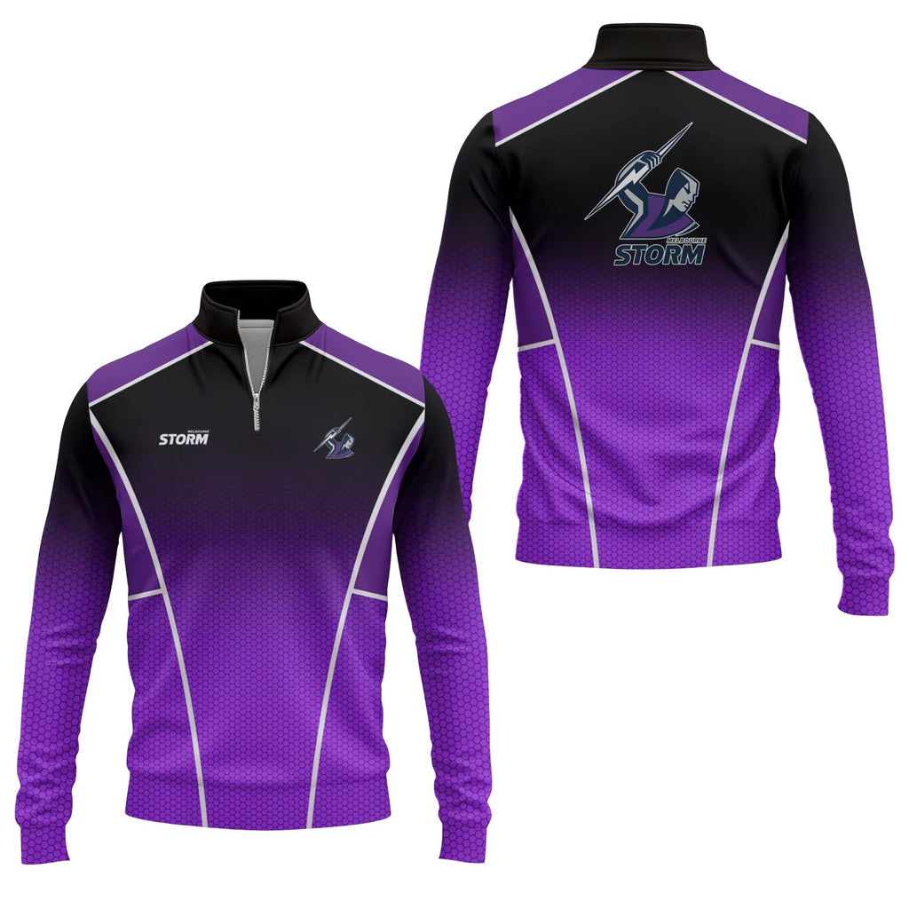 Melbourne Storm Quarter-zip Pullover SC019