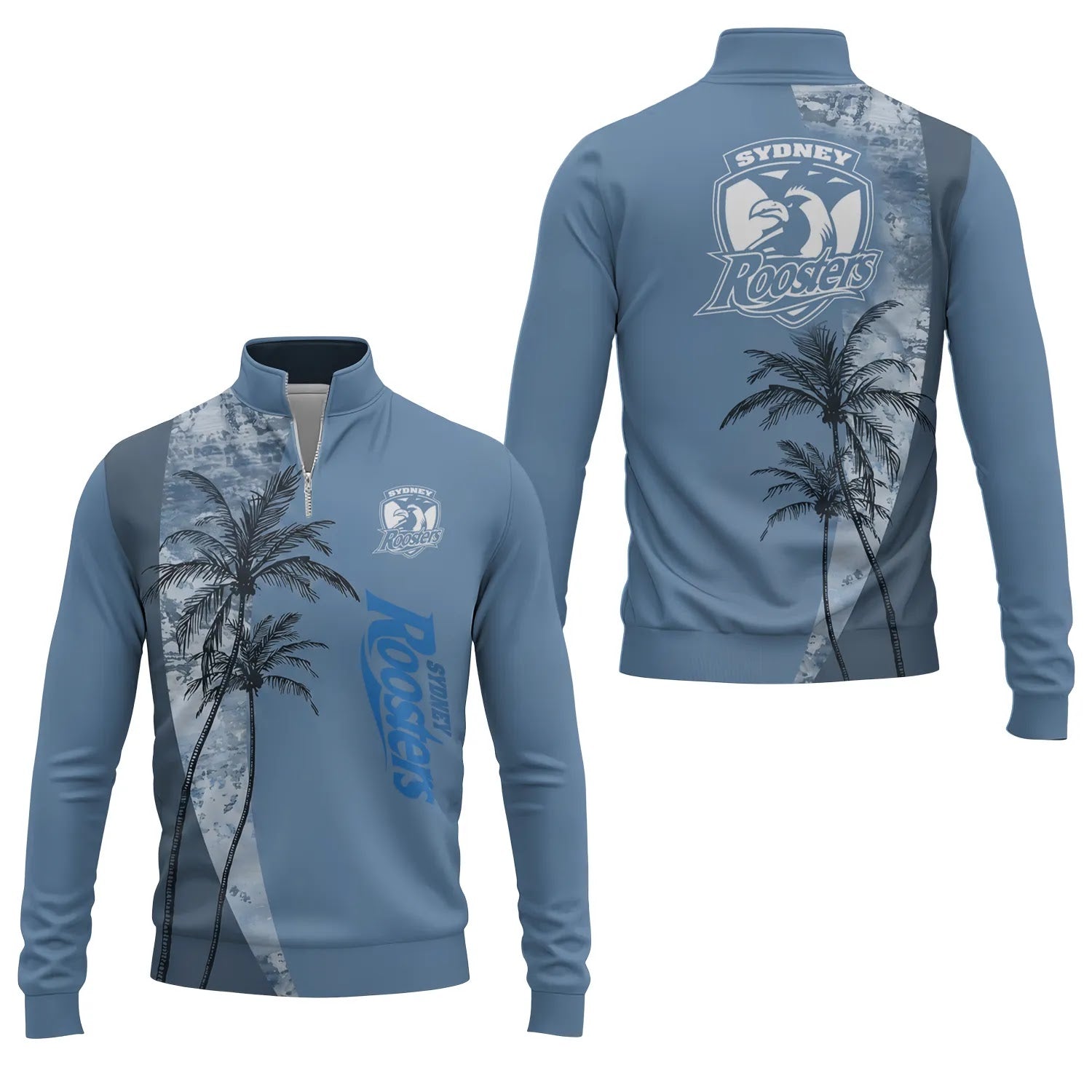 Sydney Roosters Quarter-zip Pullover SHW071