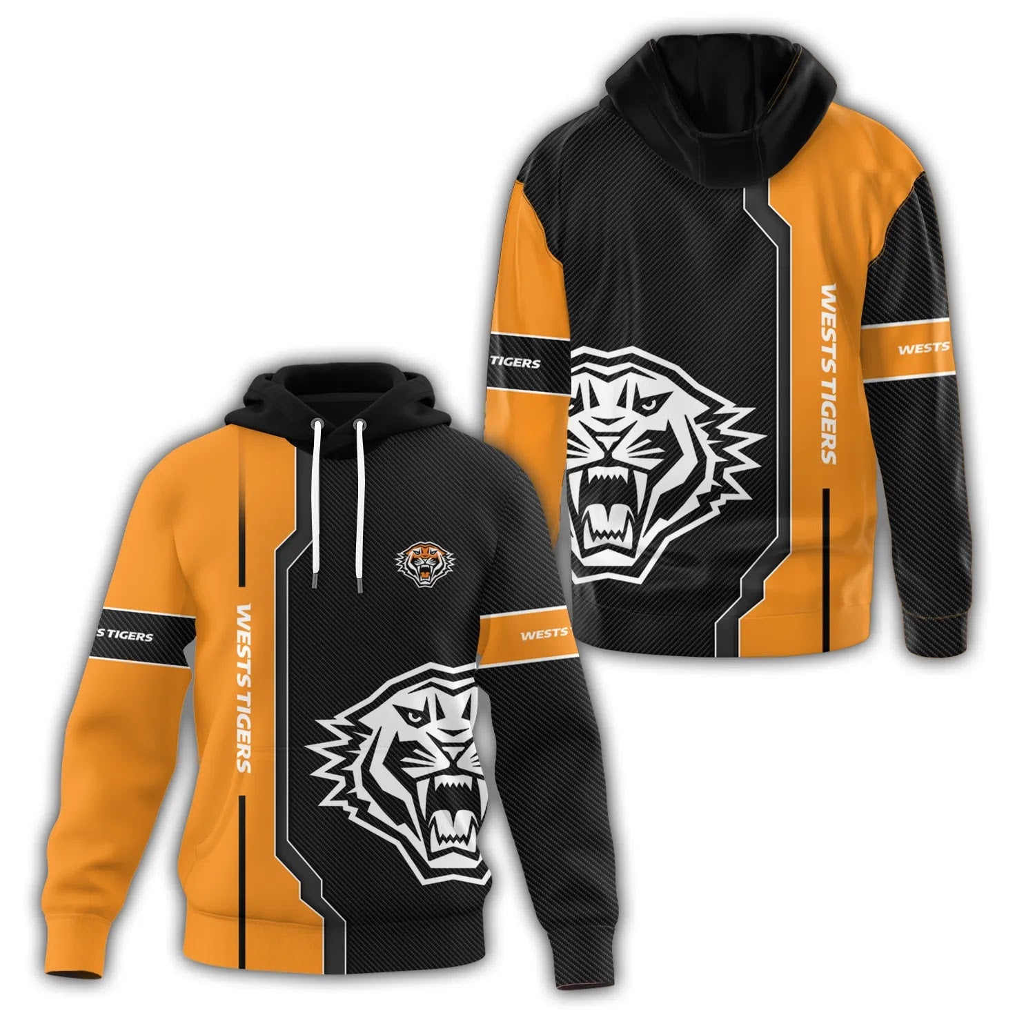 Wests Tigers Hoodie SC042