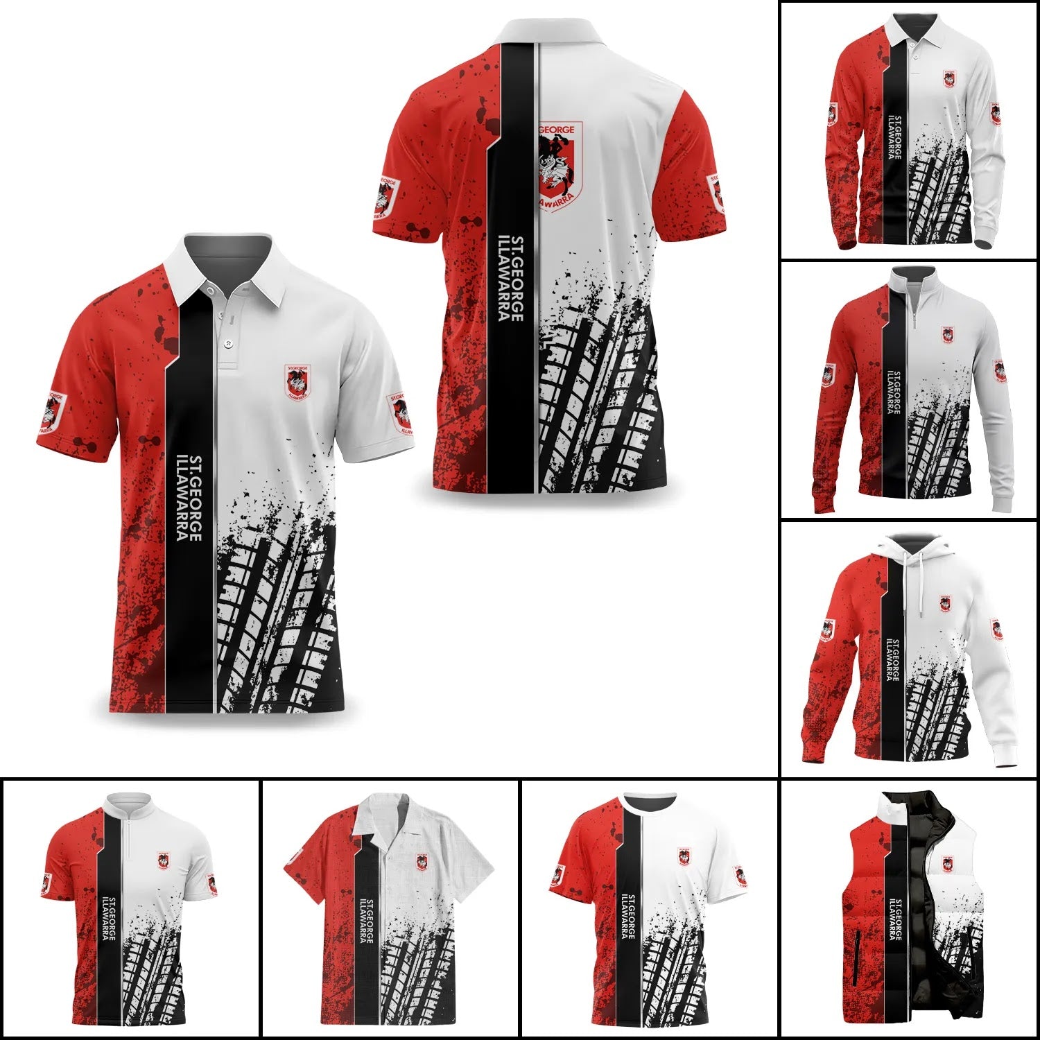 St George Illawarra Dragons Apparels SC039