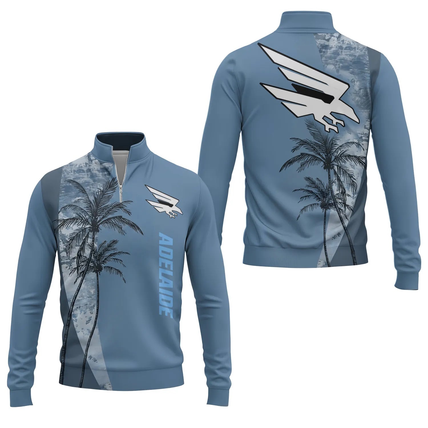 Adelaide Crows Quarter-zip Pullover SHW071