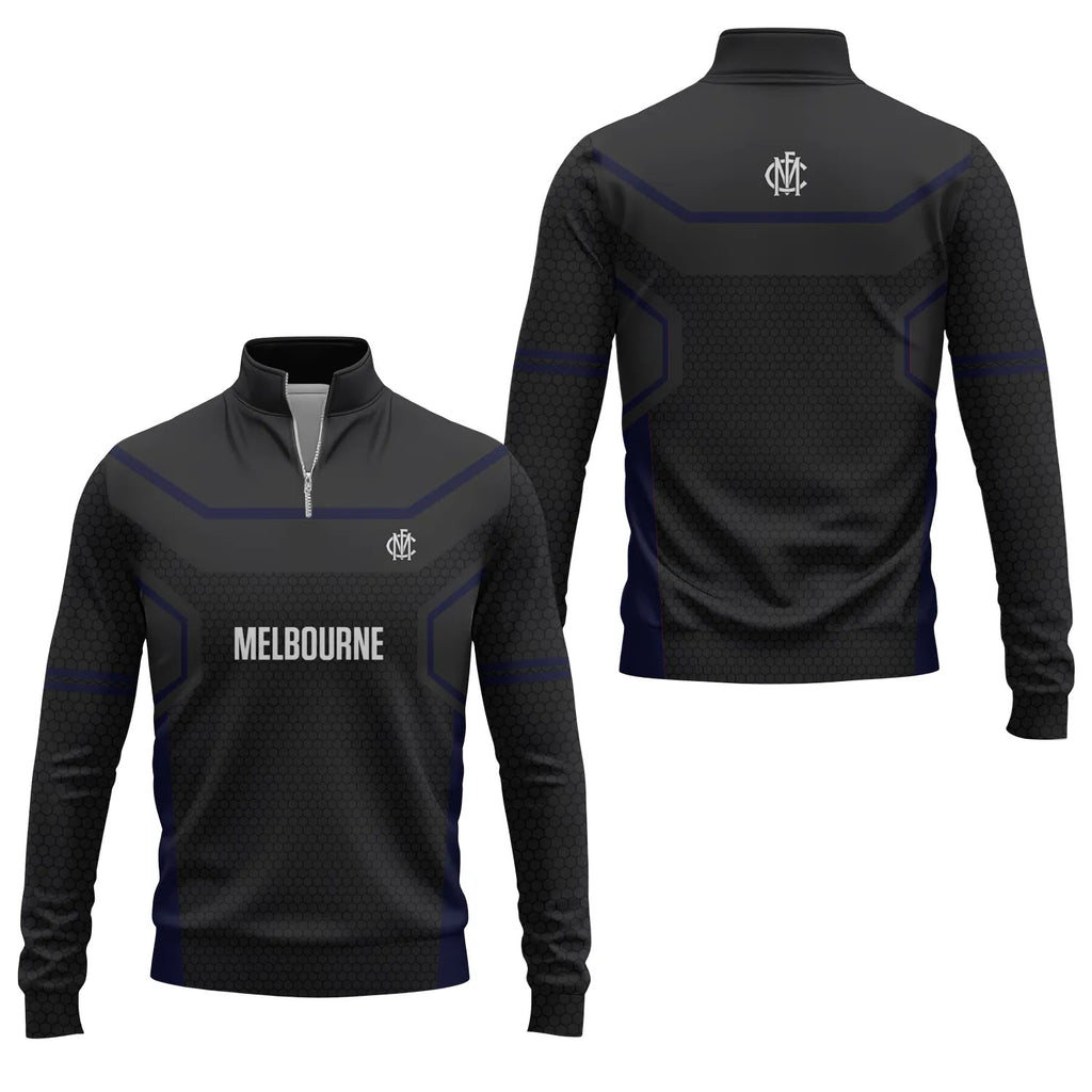 Melbourne Demons Quarter-zip Pullover SC052