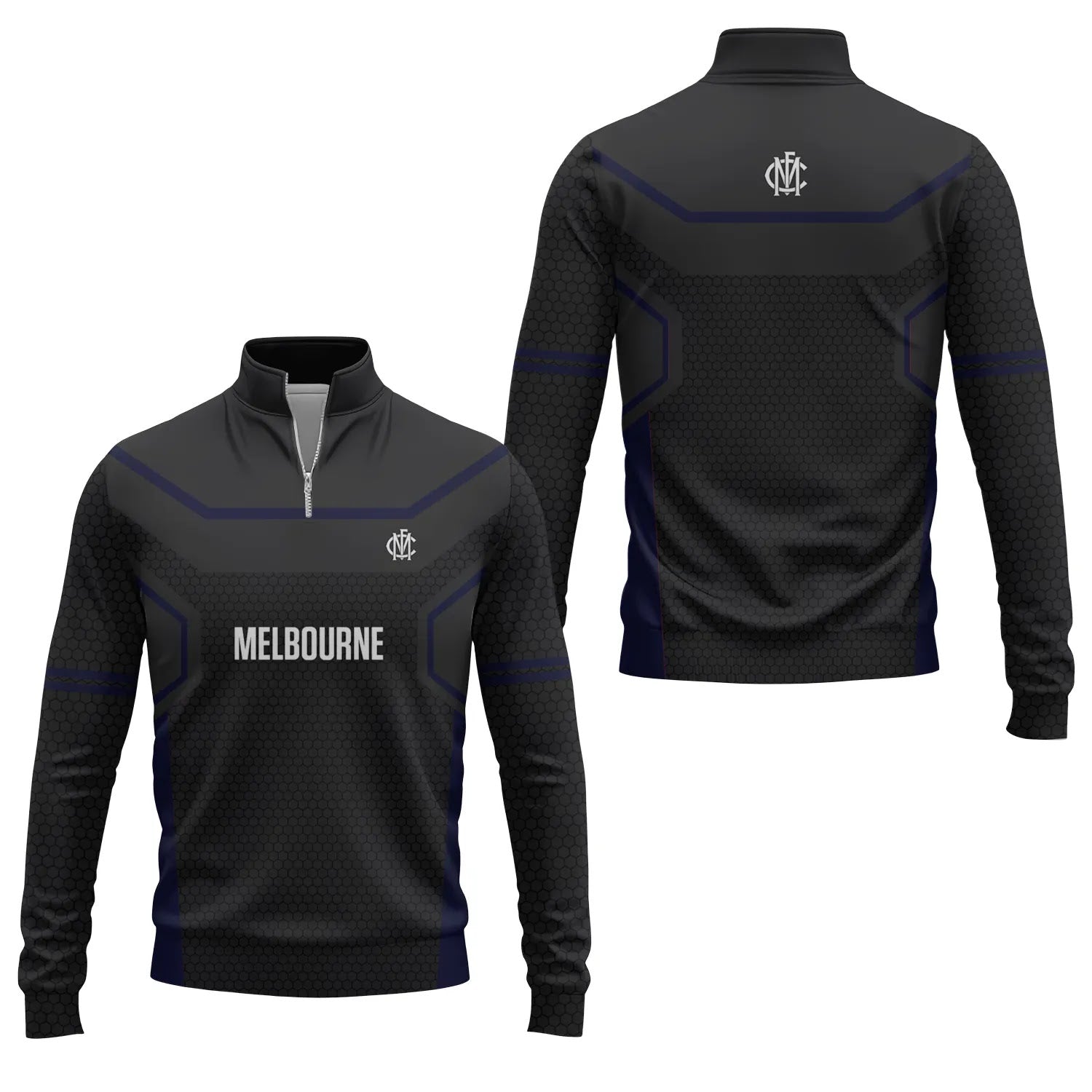 Melbourne Demons Quarter-zip Pullover SC052