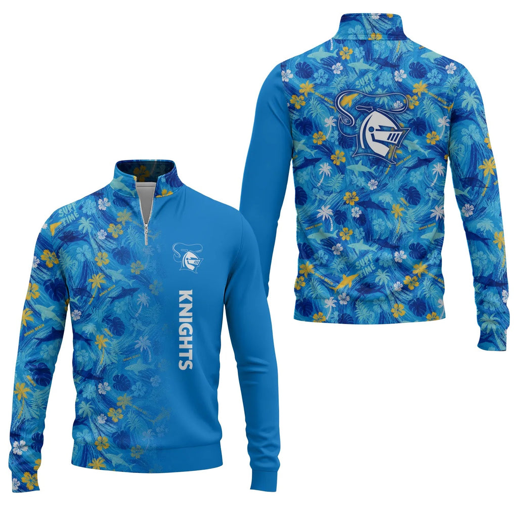 Newcastle Knights Quarter-zip Pullover SHW027