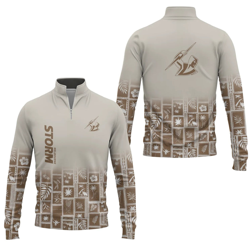 Melbourne Storm Quarter-zip Pullover SHW067