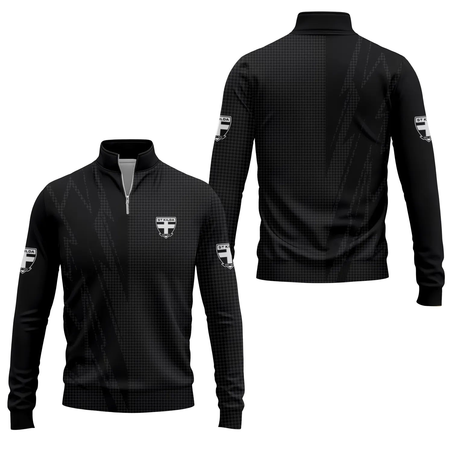 St Kilda Saints Quarter-zip Pullover SC062