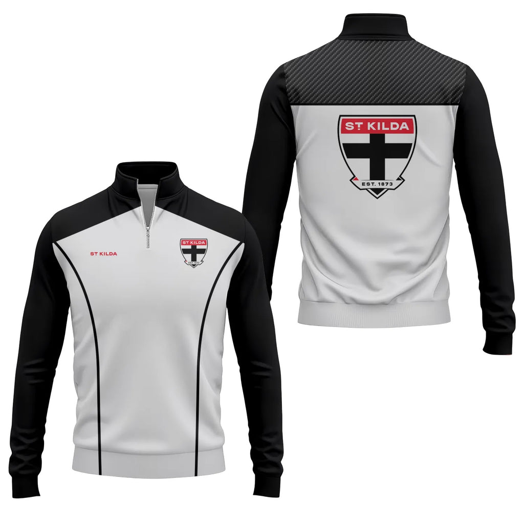 St Kilda Saints Quarter-zip Pullover SC011