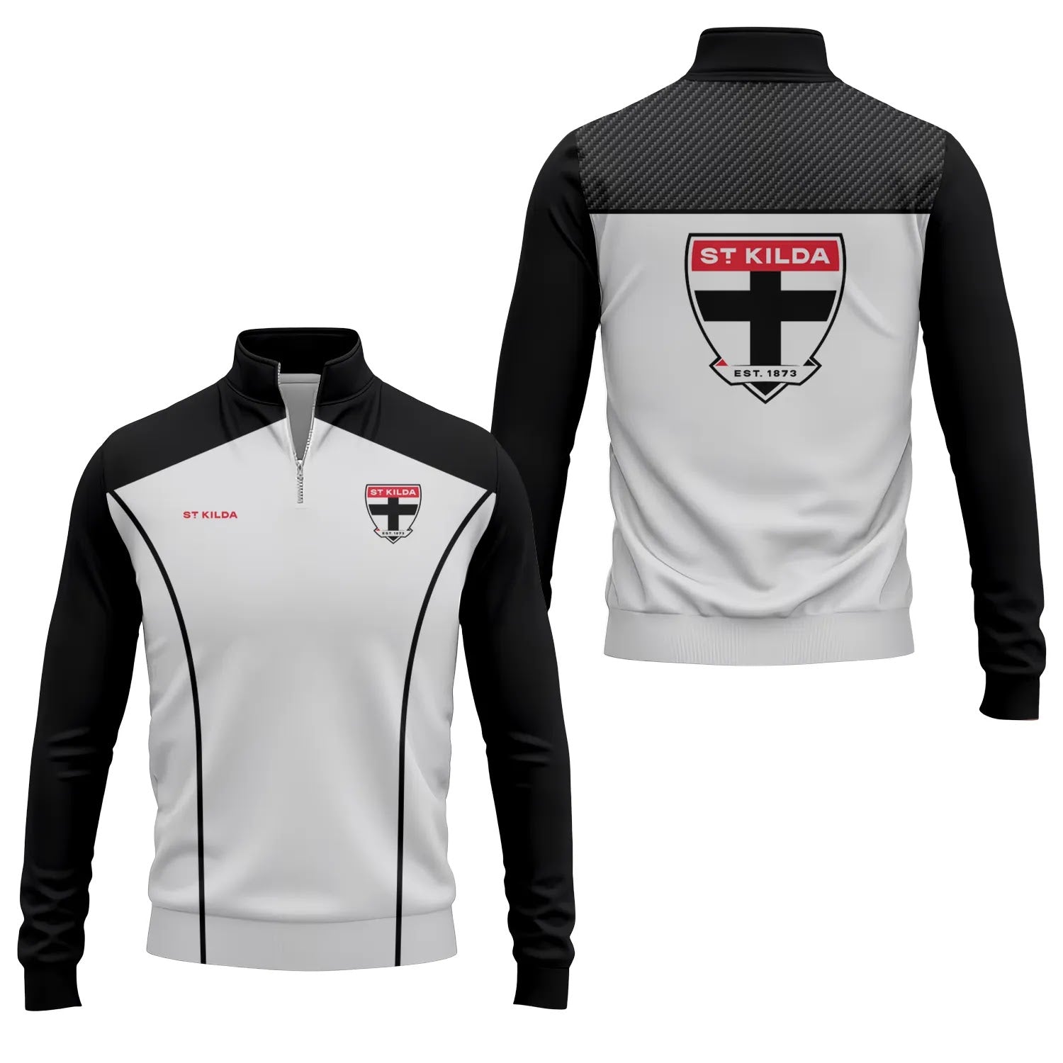 St Kilda Saints Quarter-zip Pullover SC011