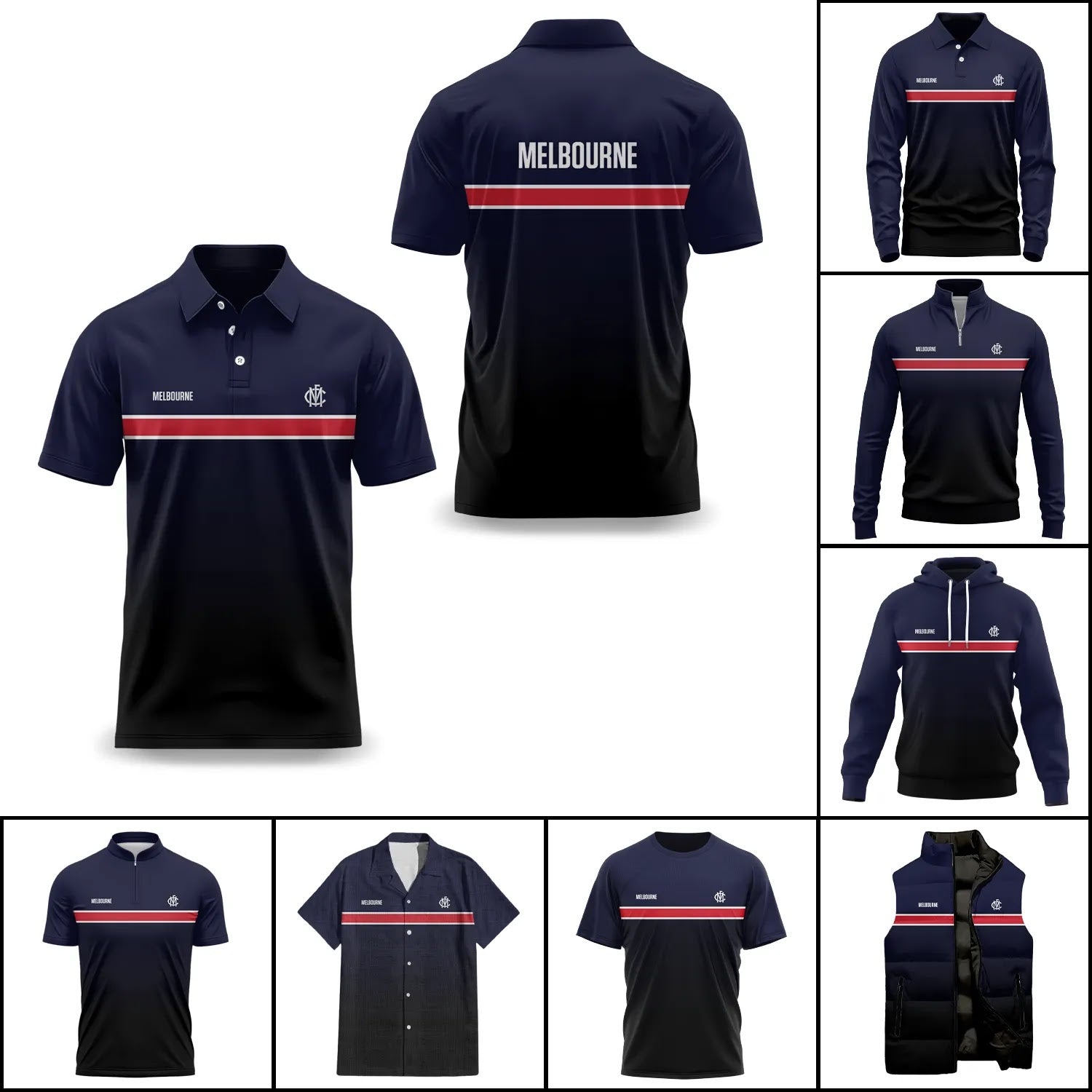 Melbourne Demons Apparels SC050