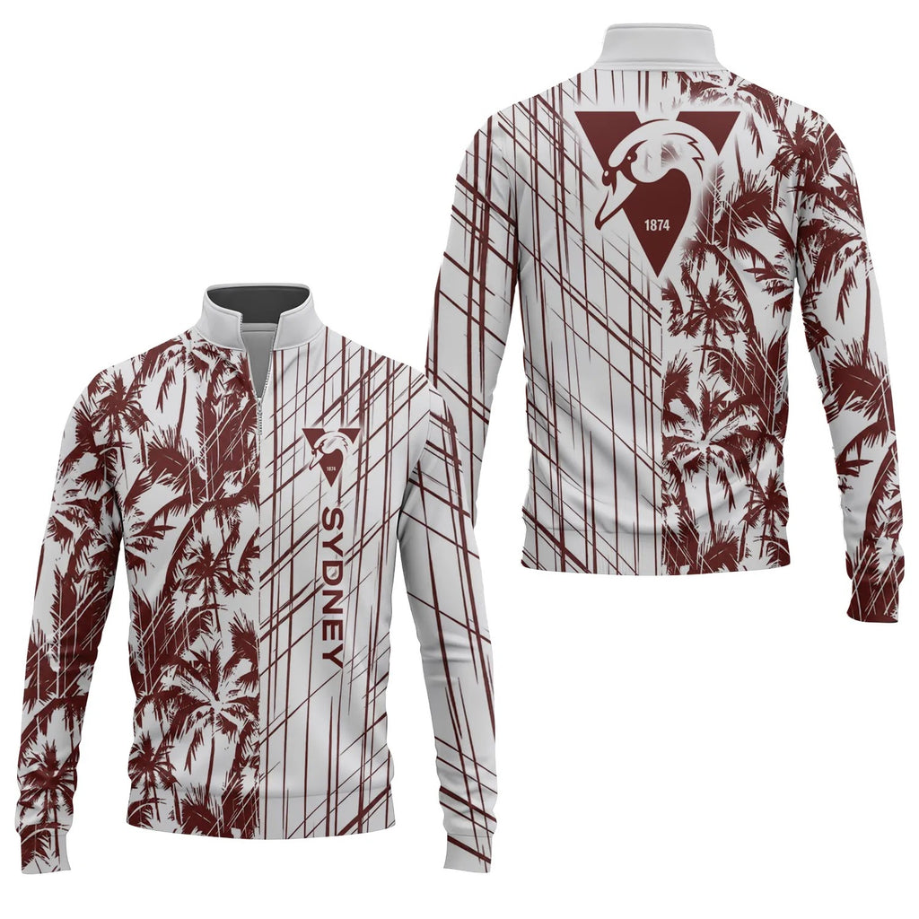 Sydney Swans Quarter-zip Pullover SHW041