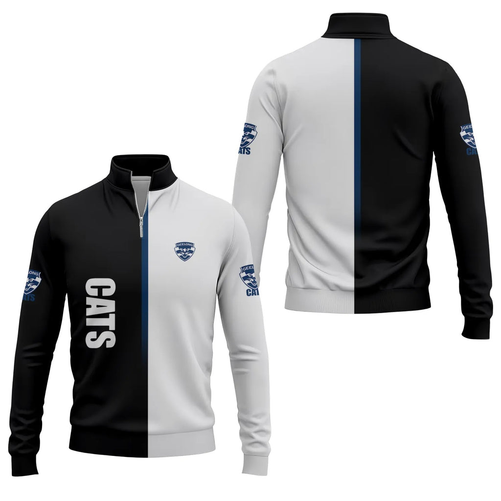 Geelong Cats Quarter-zip Pullover SC076