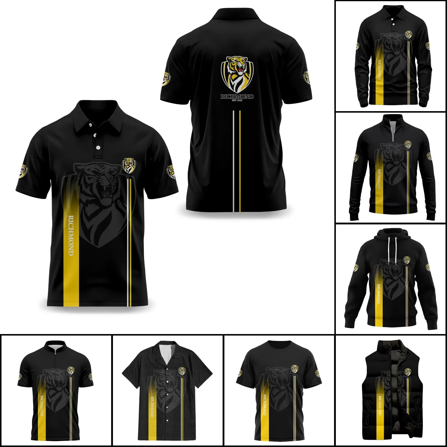 Richmond Tigers Apparels SC077