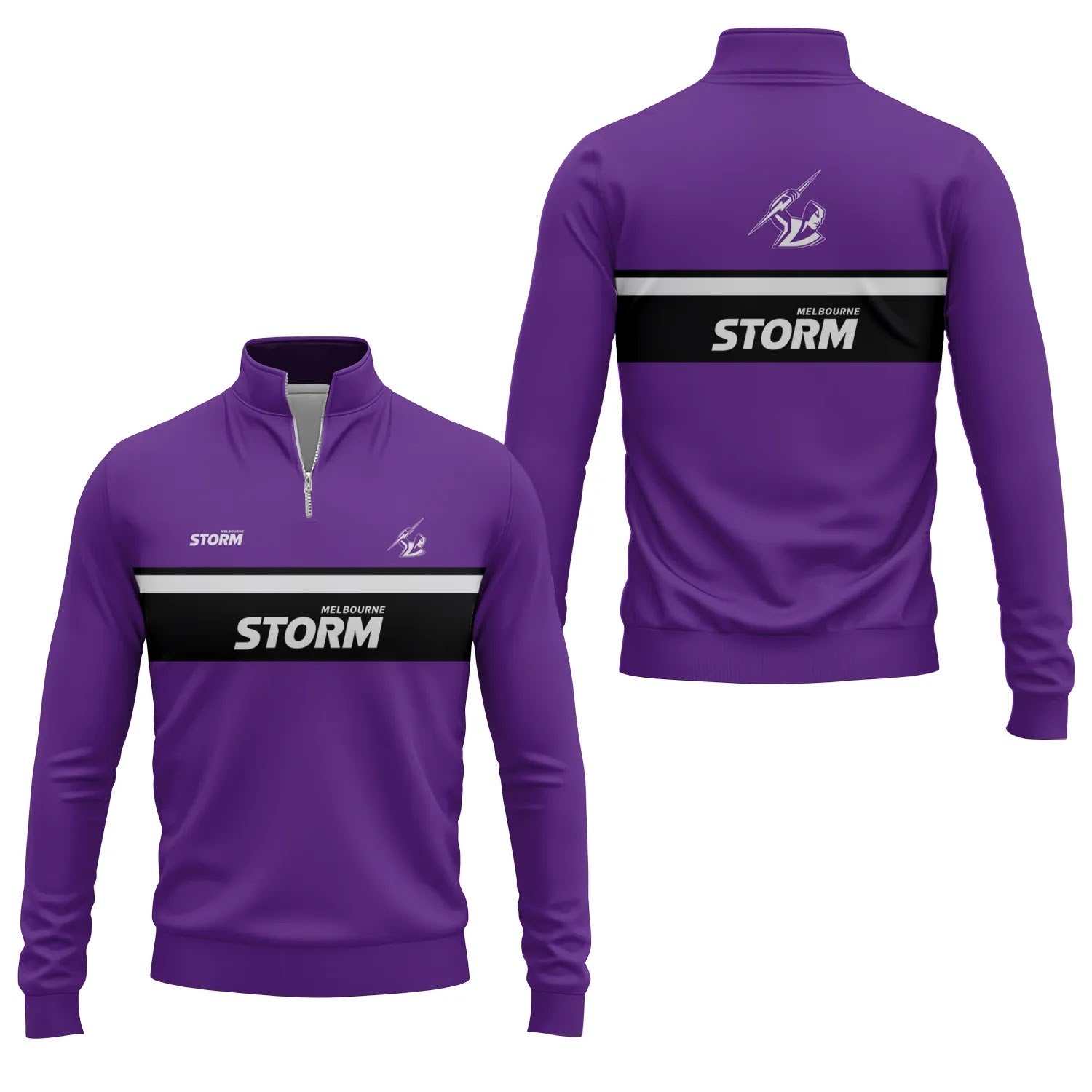Melbourne Storm Quarter-zip Pullover SC051