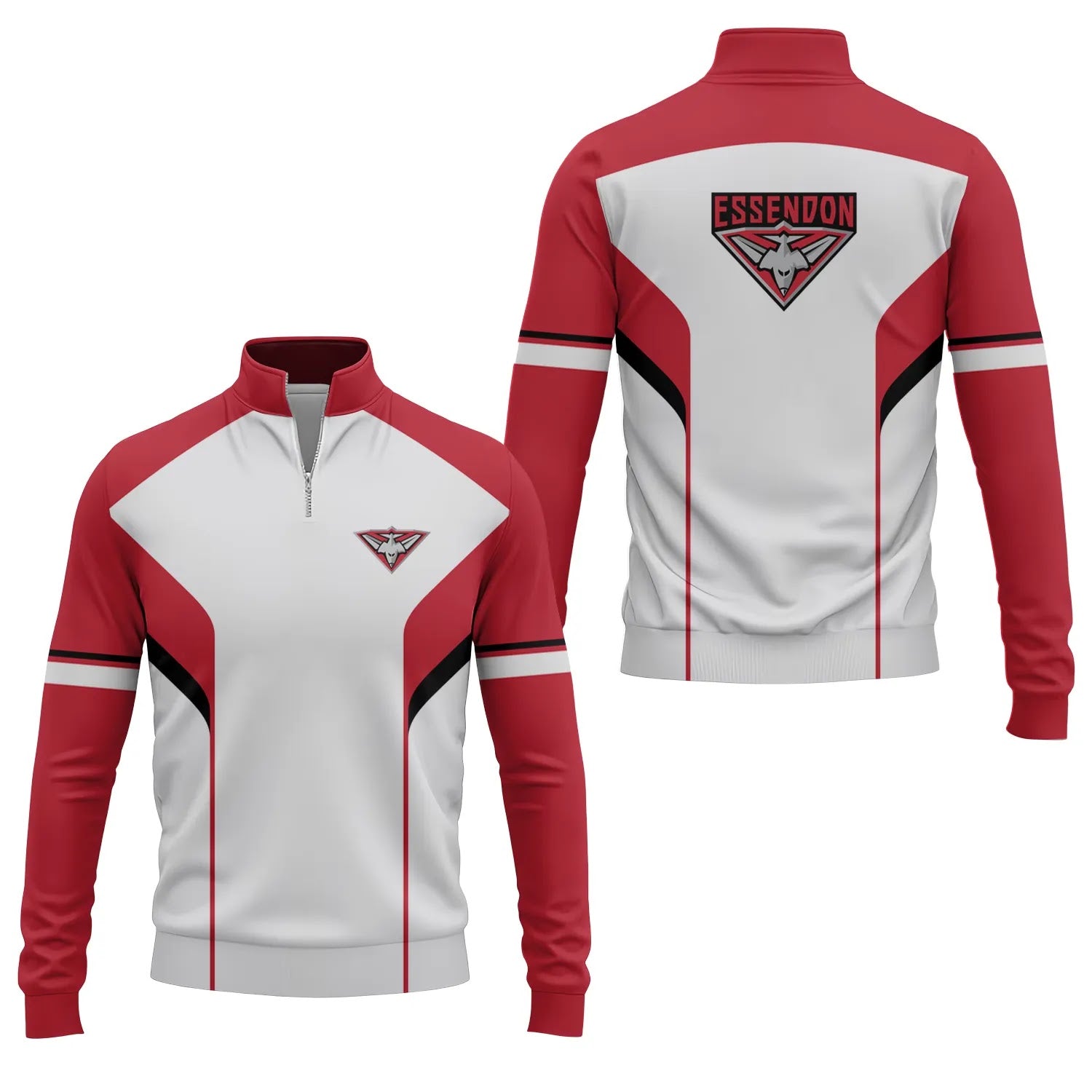 Essendon Bombers Quarter-zip Pullover SC113