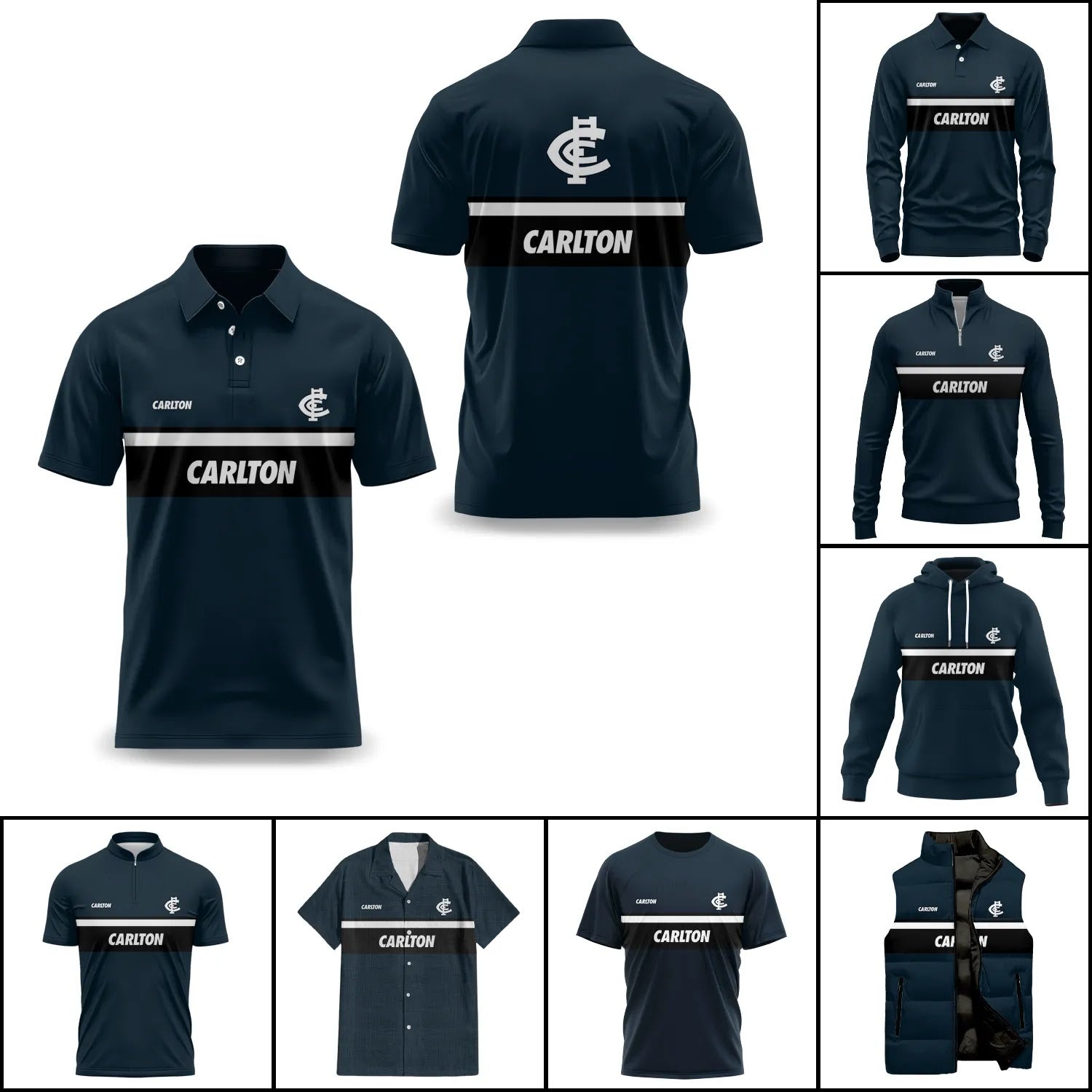 Carlton Blues Apparels SC051