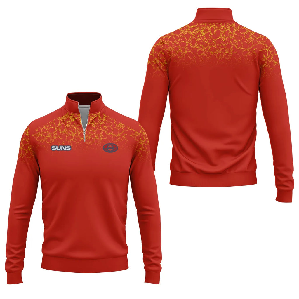 Gold Coast Suns Quarter-zip Pullover SC108