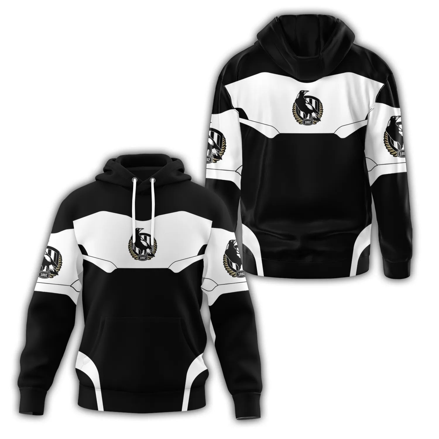 Collingwood Magpies Hoodie SC030