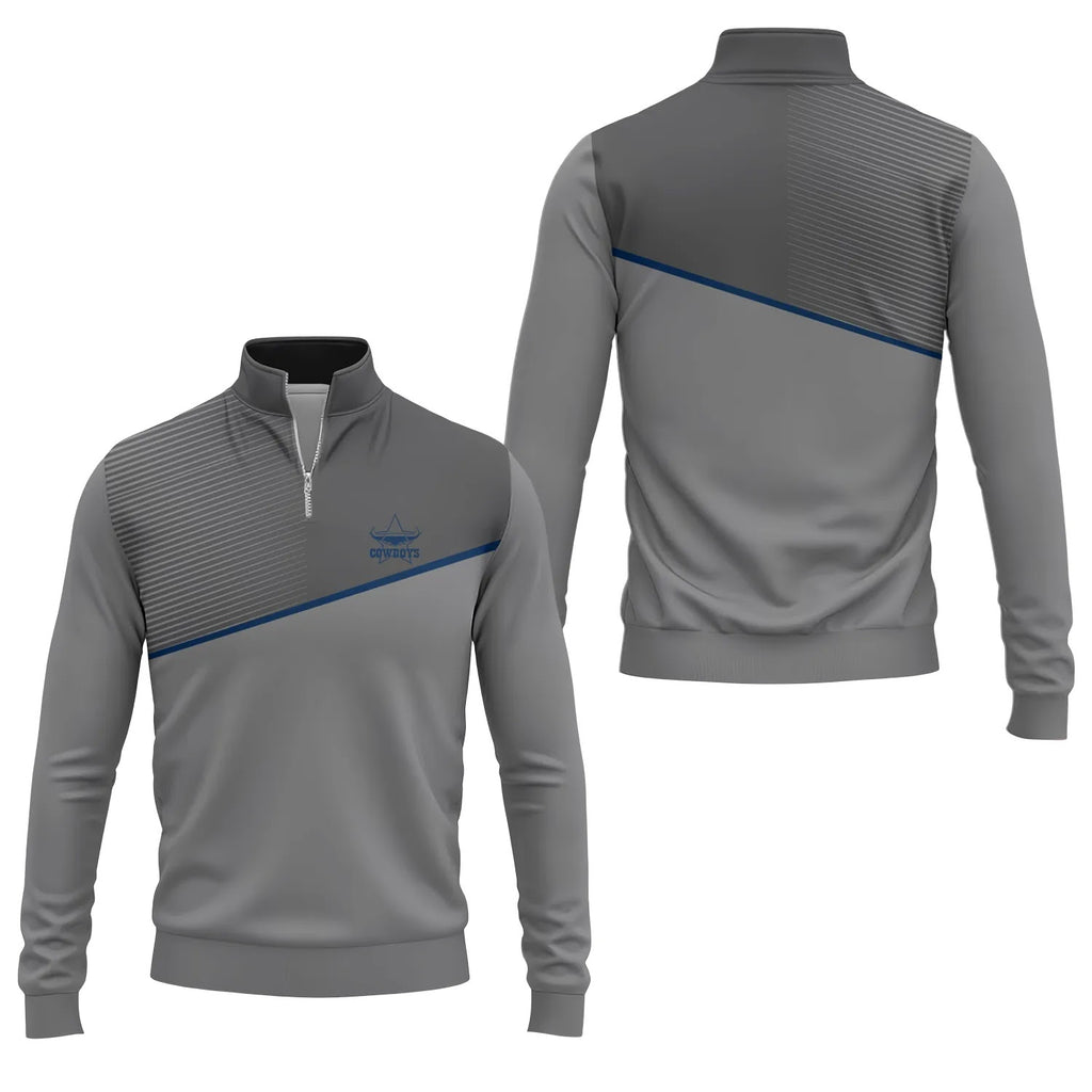North Queensland Cowboys Quarter-zip Pullover SC116