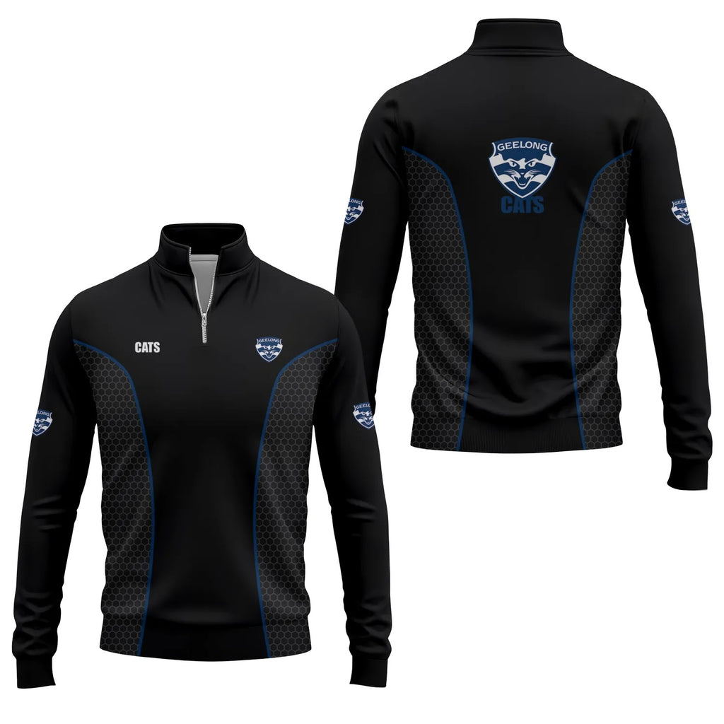 Geelong Cats Quarter-zip Pullover SC072