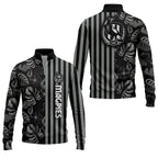 Collingwood Magpies Quarter-zip Pullover SHW040