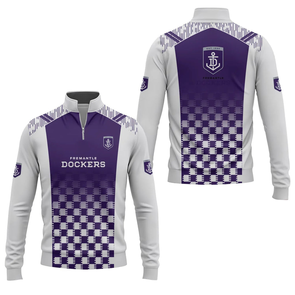 Fremantle Dockers Quarter-zip Pullover SC063