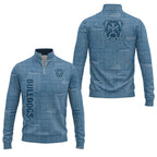 Canterbury-Bankstown Bulldogs Quarter-zip Pullover SHW012