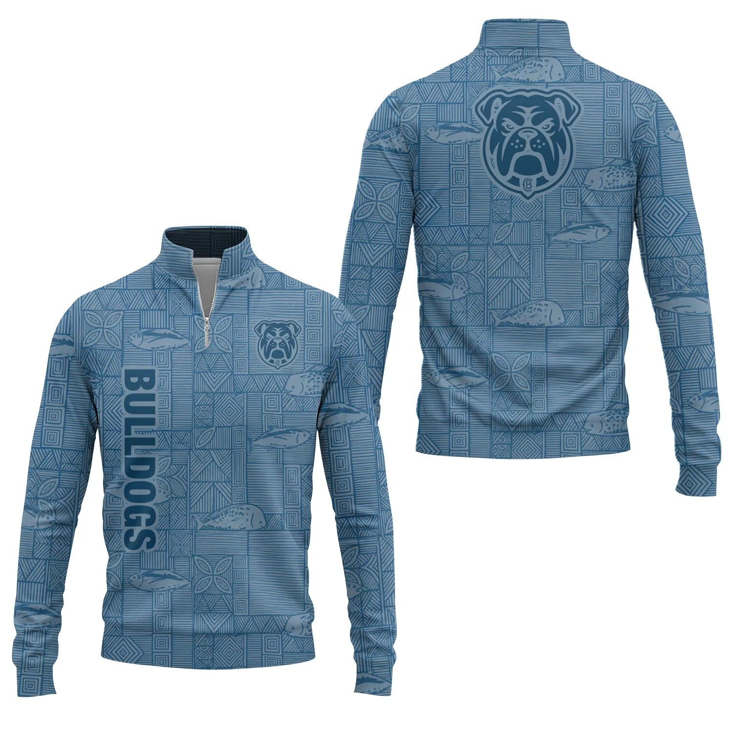 Canterbury-Bankstown Bulldogs Quarter-zip Pullover SHW012