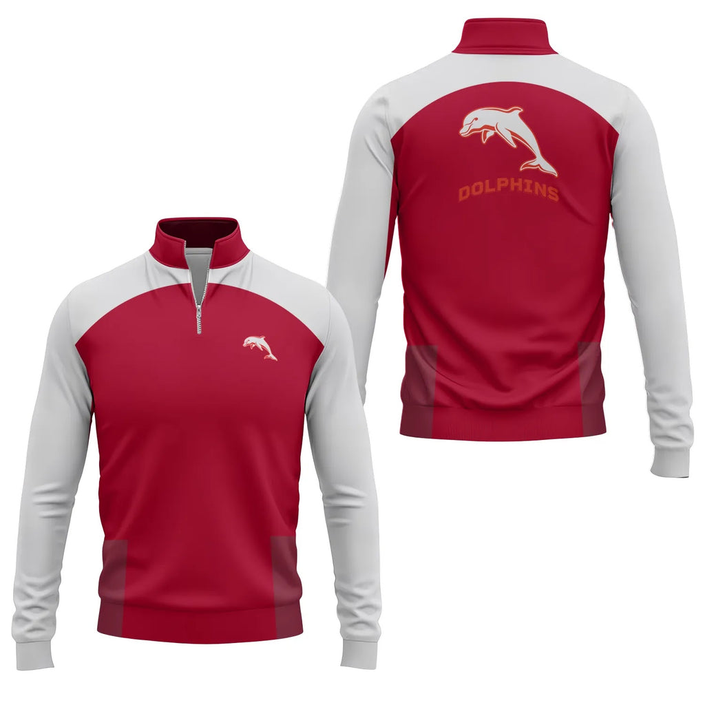 Dolphins Quarter-zip Pullover SC016