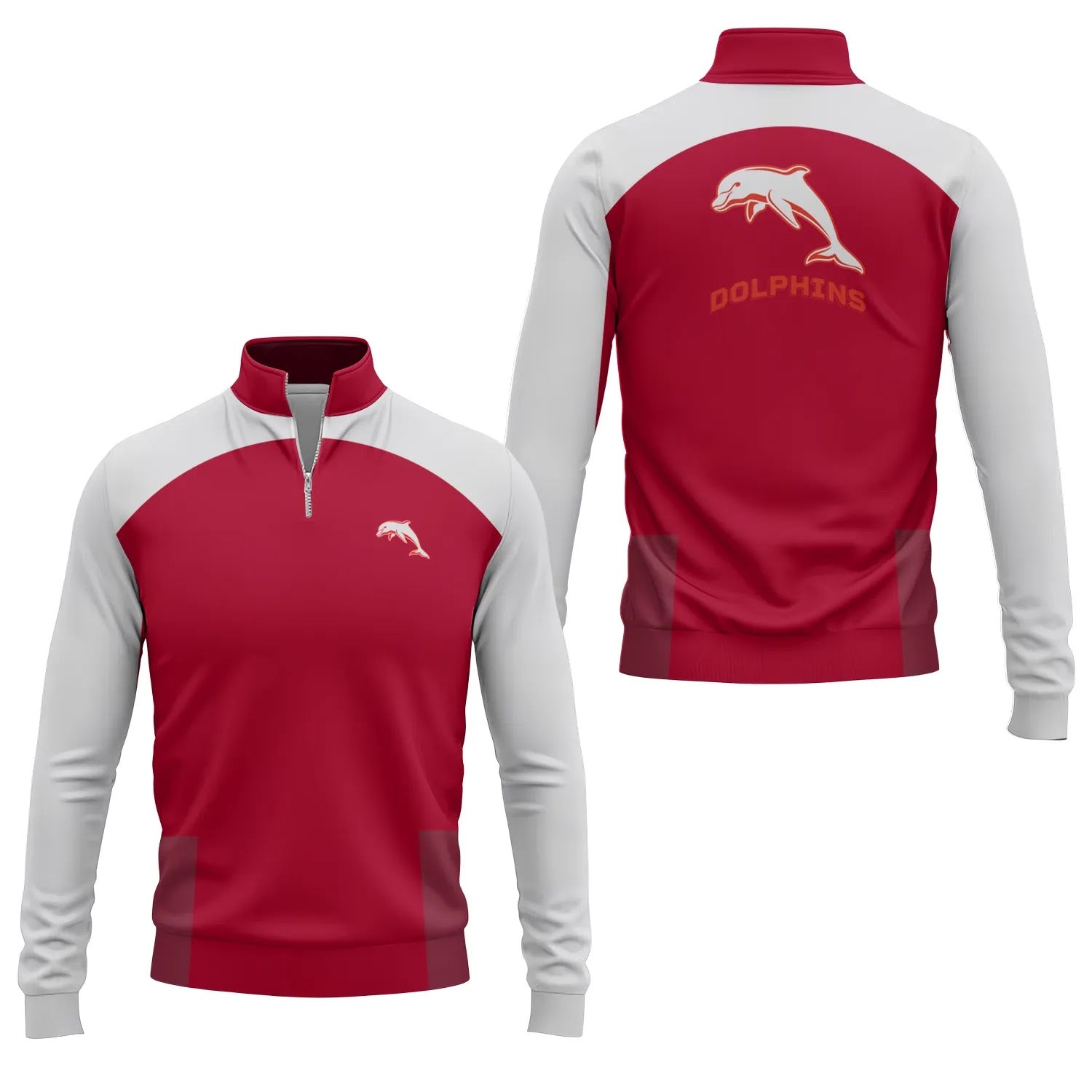 Dolphins Quarter-zip Pullover SC016