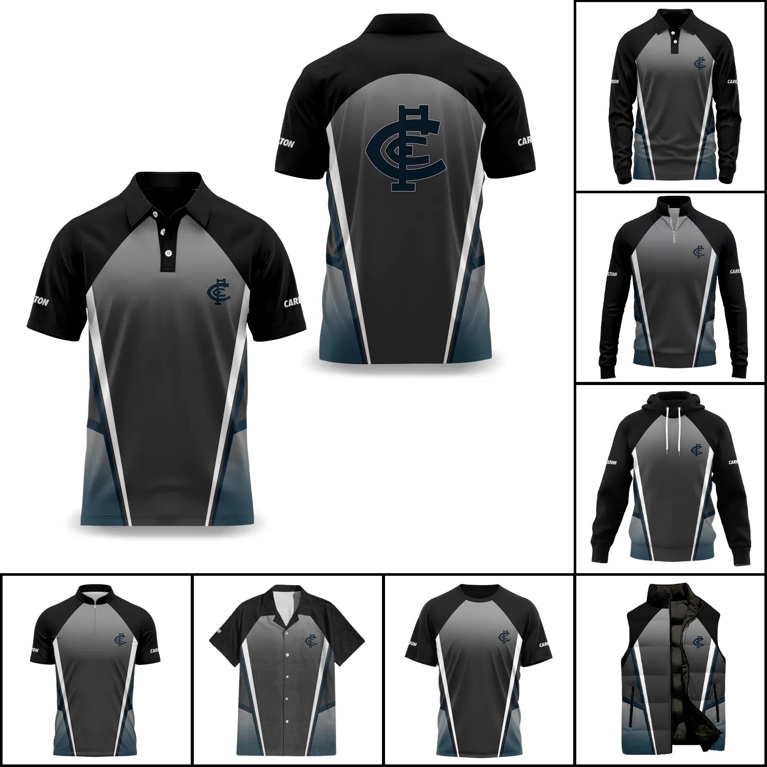 Carlton Blues Apparels SC037
