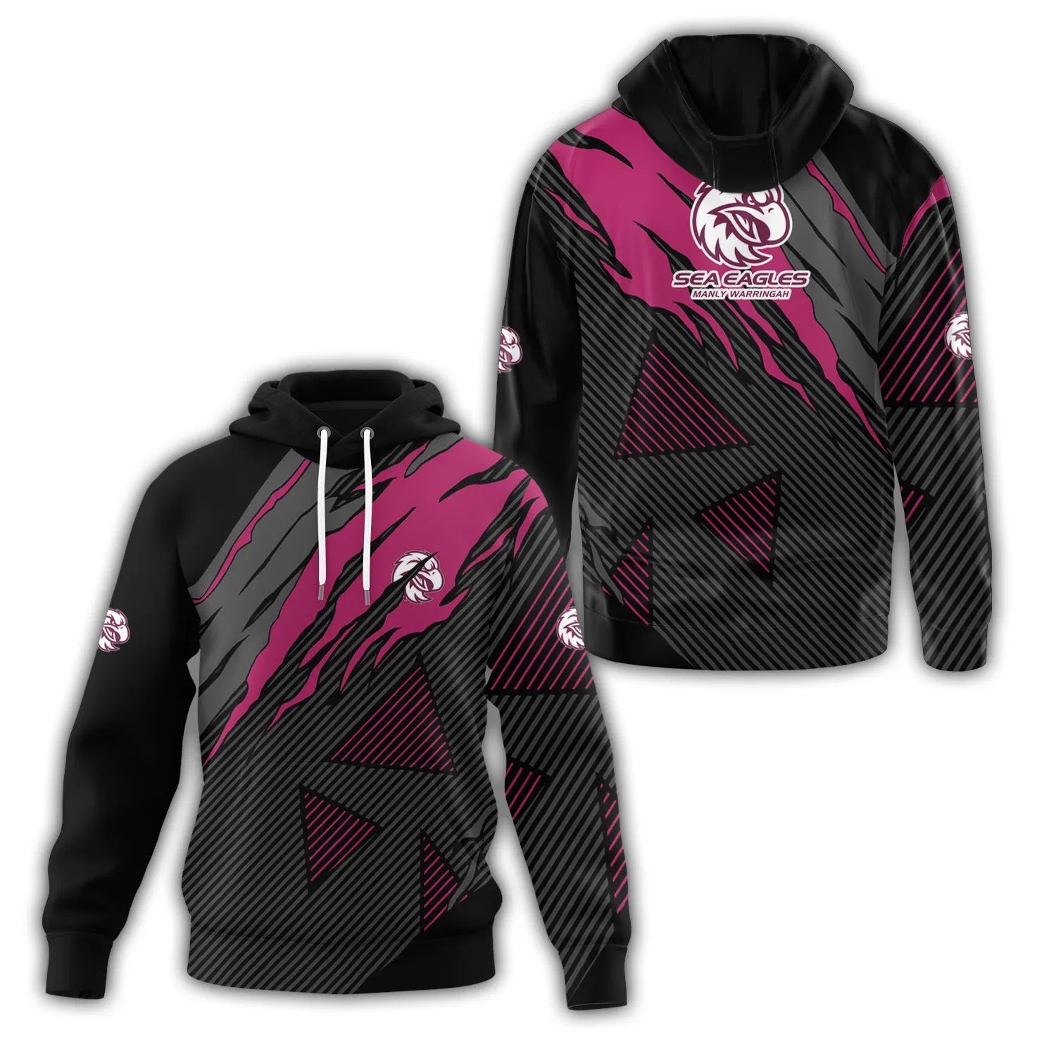 Manly Warringah Sea Eagles Hoodie SC009