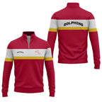 Dolphins Quarter-zip Pullover SC046