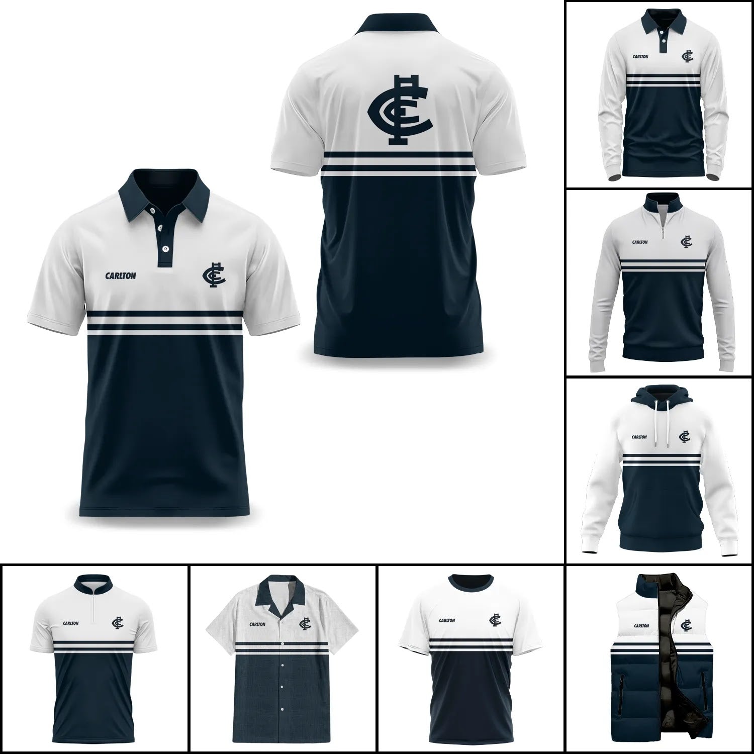 Carlton Blues Apparels SC015