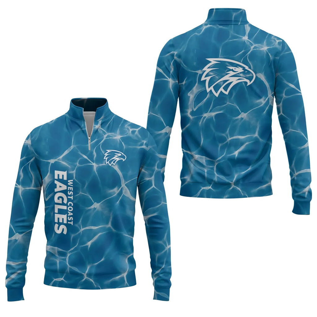 West Coast Eagles Quarter-zip Pullover SHW035