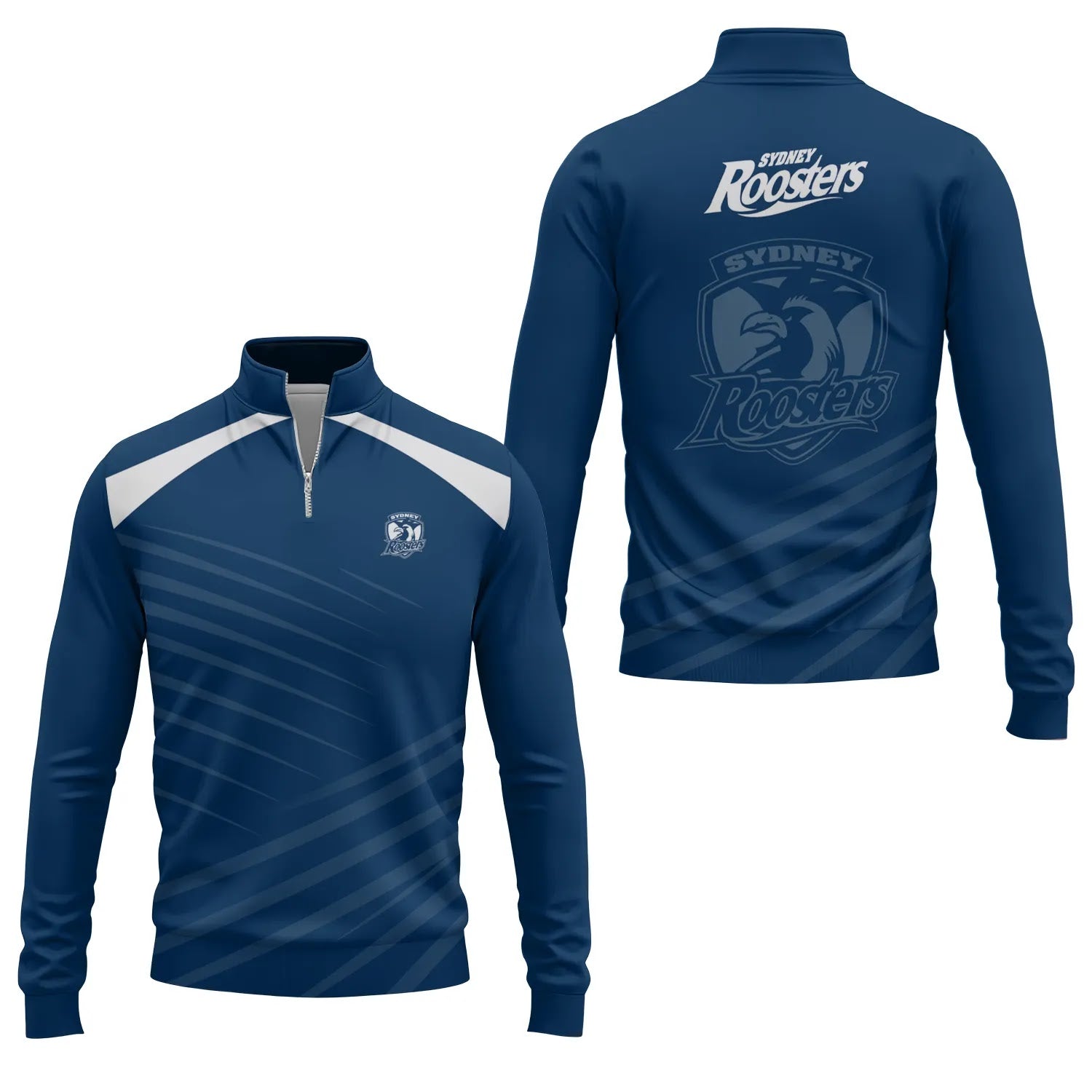 Sydney Roosters Quarter-zip Pullover SC082