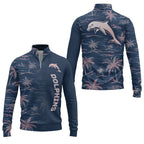 Dolphins Quarter-zip Pullover SHW013